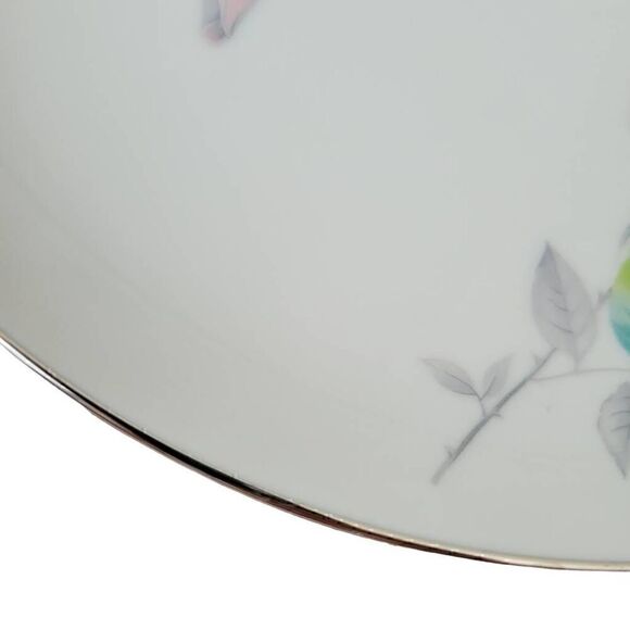 Sango Etude Pink Roses Vintage Fine China Replacement Dinner Plate 10.5 Inch - Picture 4 of 13